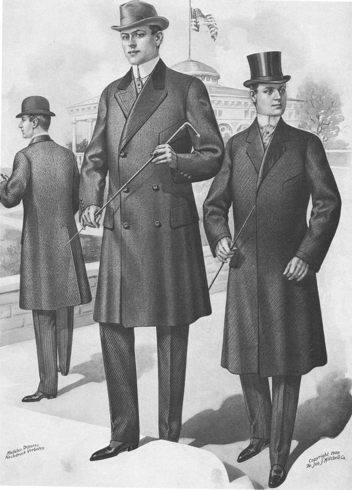 áo măng tô nam chesterfield coat