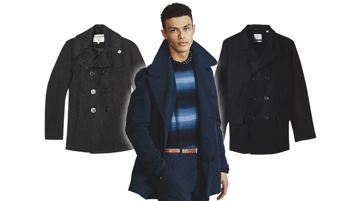 áo măng tô nam peacoat