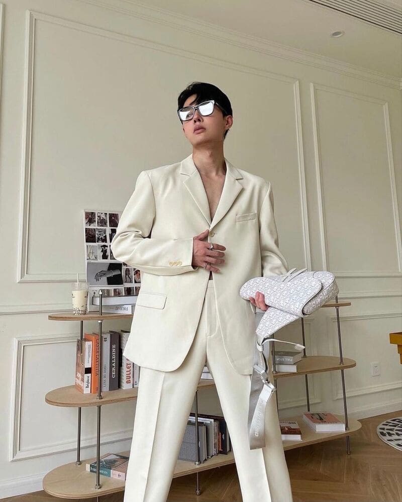 phối đồ với áo blazer nam đẹp